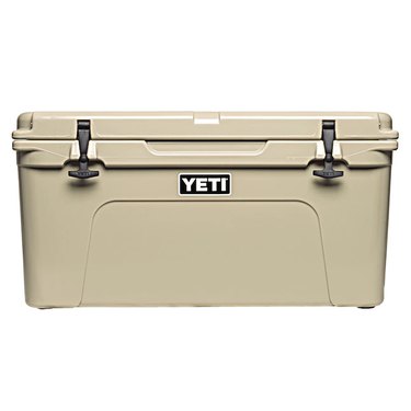 YETI Tundra 65 cooler, shown against a white ground