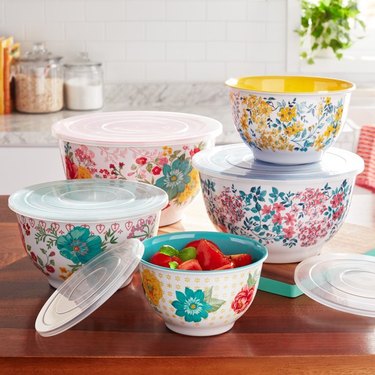 The Pioneer Woman 10-Piece Melamine Mixing Bowl Set