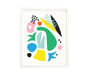 “Pool Party” Abstract Art Print