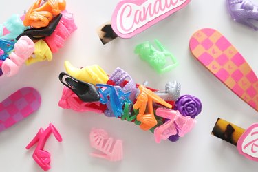 Learn to make these adorable Barbie Shoe Wine Charms!