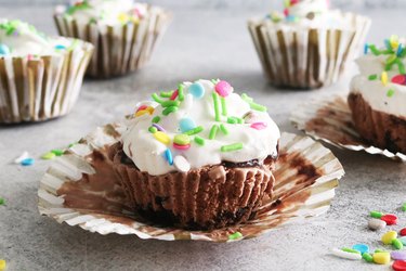 Ice cream cupcakes