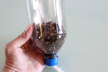 soil in bottle