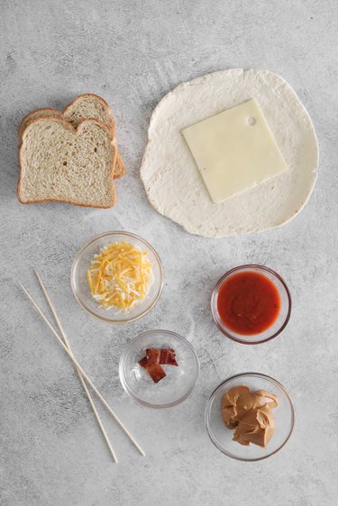 Ingredients for bread boat from "Cloudy with a Chance of Meatballs"