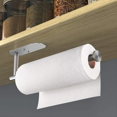 SMARTAKE Paper Towel Holder, Standing Kitchen Roll Holder with