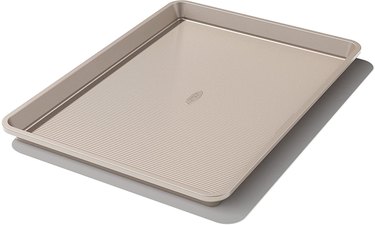 OXO Good Grips half sheet pan, shown on a white ground