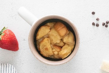 French toast in a mug