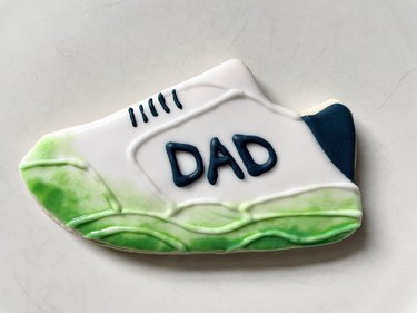 A dad sneaker cookie in all its glory