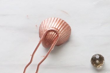 Seashell hair pins