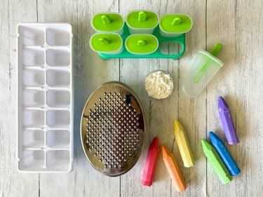 supplies needed to make ice chalk