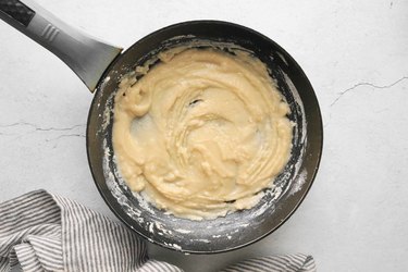 Whisk flour and butter