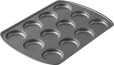 24-Cavity Metal Reinforced Silicone Mini Muffin Pan by Celebrate It™