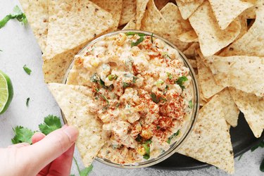 Mexican street corn dip