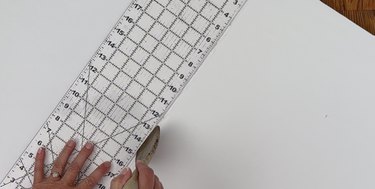 score folds in foam board