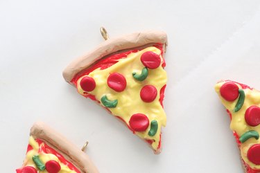 Pizza slice charms for BFF necklaces