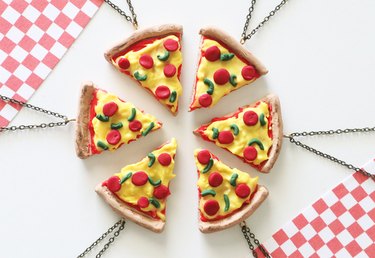 Pizza friendship sale necklace