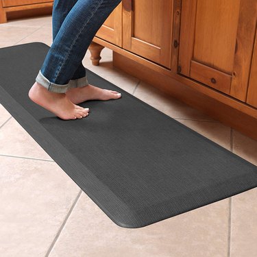 GelPro Designer Comfort 3/4" Thick Ergo Foam Anti-Fatigue Kitchen Floor Mat, 20" x 72"