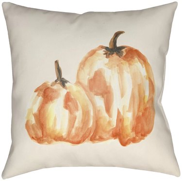 C&F Home 8 x 8 Jack-O-Lantern Petite Hooked Halloween Throw Pillow