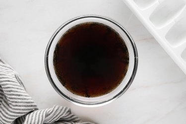 Cold brew in a bowl