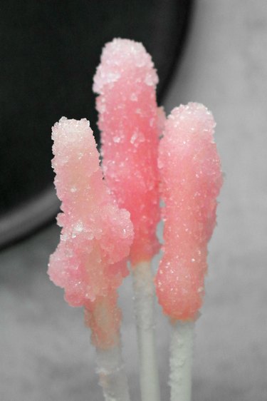 Pink rock candy