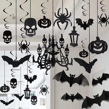 Halloween Haunted House Ceiling Hanging Set from Amazon