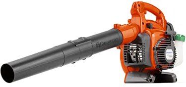 Husqvarna's gas blower will make quick work of getting rid of dropped leaves.