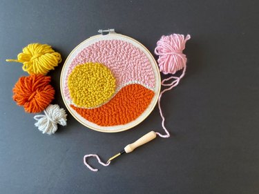 Boho sun needle punch kit