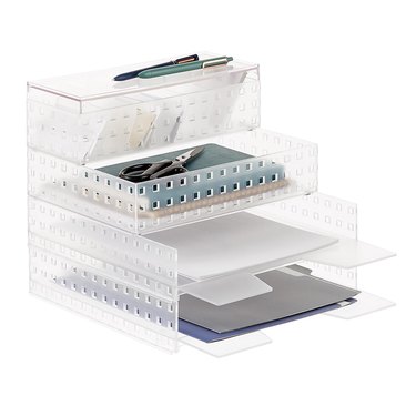 4-Drawer Desktop Paper Organizer