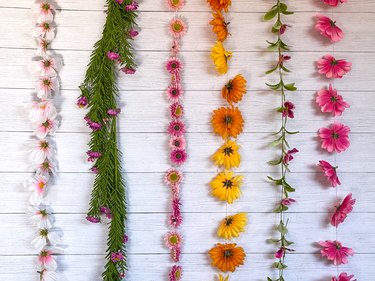 floral wall hanging