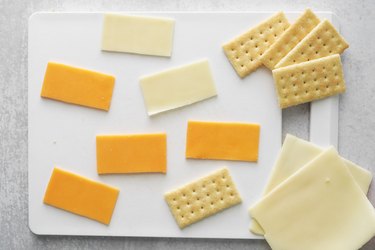 Edible Letter Charcuterie Board with Letter Cookies for Back-to-School