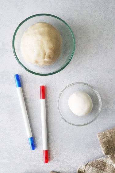 Ingredients for notebook paper cookies