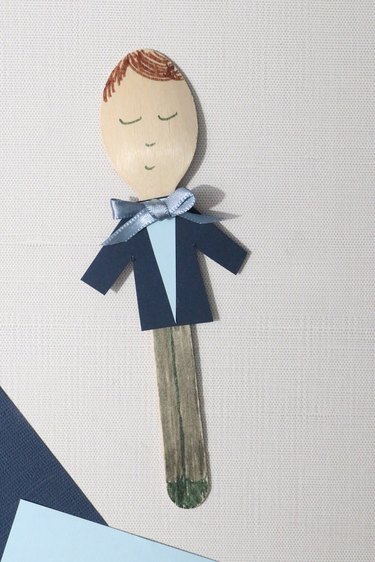 Spoon doll inspired by Gregory from "Bridgerton"
