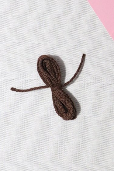 Bundle of yarn for spoon doll
