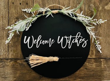 Welcome Witches door sign