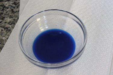 blue wax