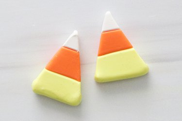 Candy corn clay