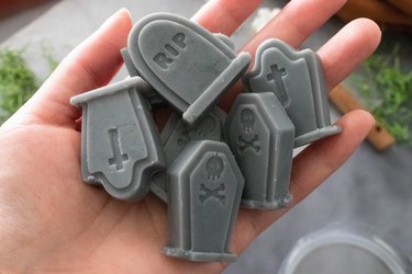 Wax gravestones