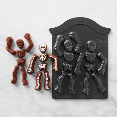 skeleton cake pan