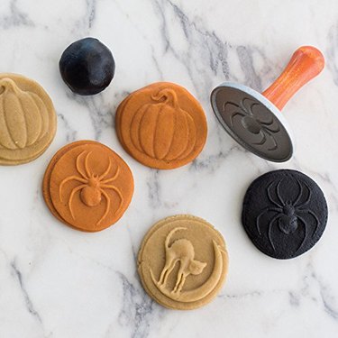 Halloween cookie stamps