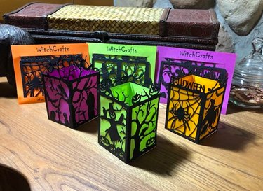 Paper Halloween Luminary Craft Kit by WitchNextDoorStore