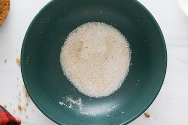 Cinnamon sugar in a bowl