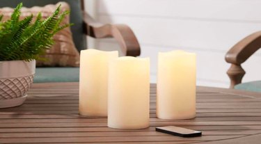 Best Flameless Candles For Outdoor Use