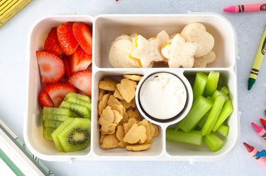 Finger Sandwich Bento Box Lunch Idea