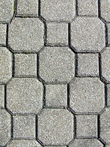 interlocking brick pavers