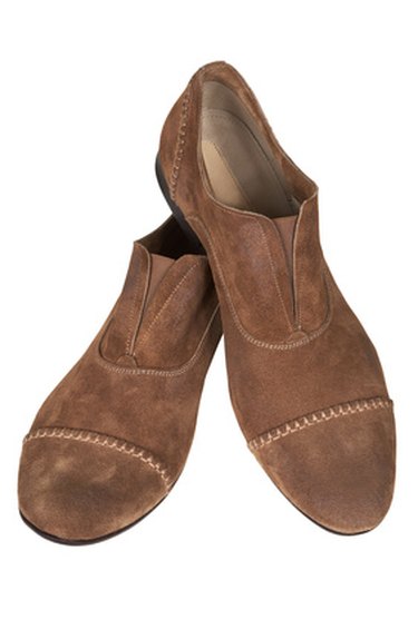 Marks on hot sale suede shoes