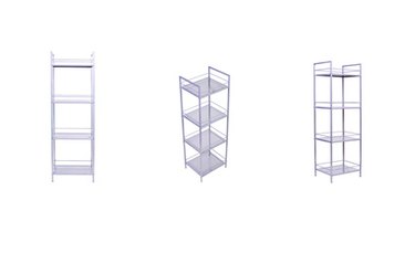 How do I clean rubber coated wire closet shelves?