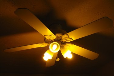 A Ceiling Fan Light From Wobbling