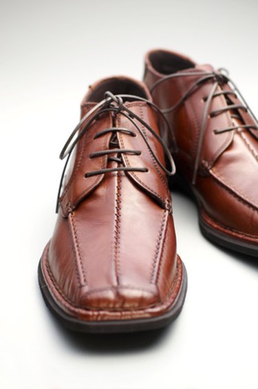 How to Clean Dark Spots on Leather Shoes | eHow