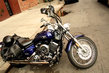 Chopper hot sale with saddlebags