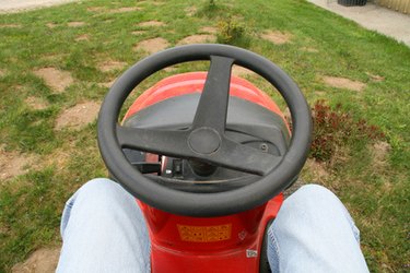 Craftsman riding mower online steering