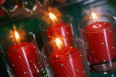 Christmas candles